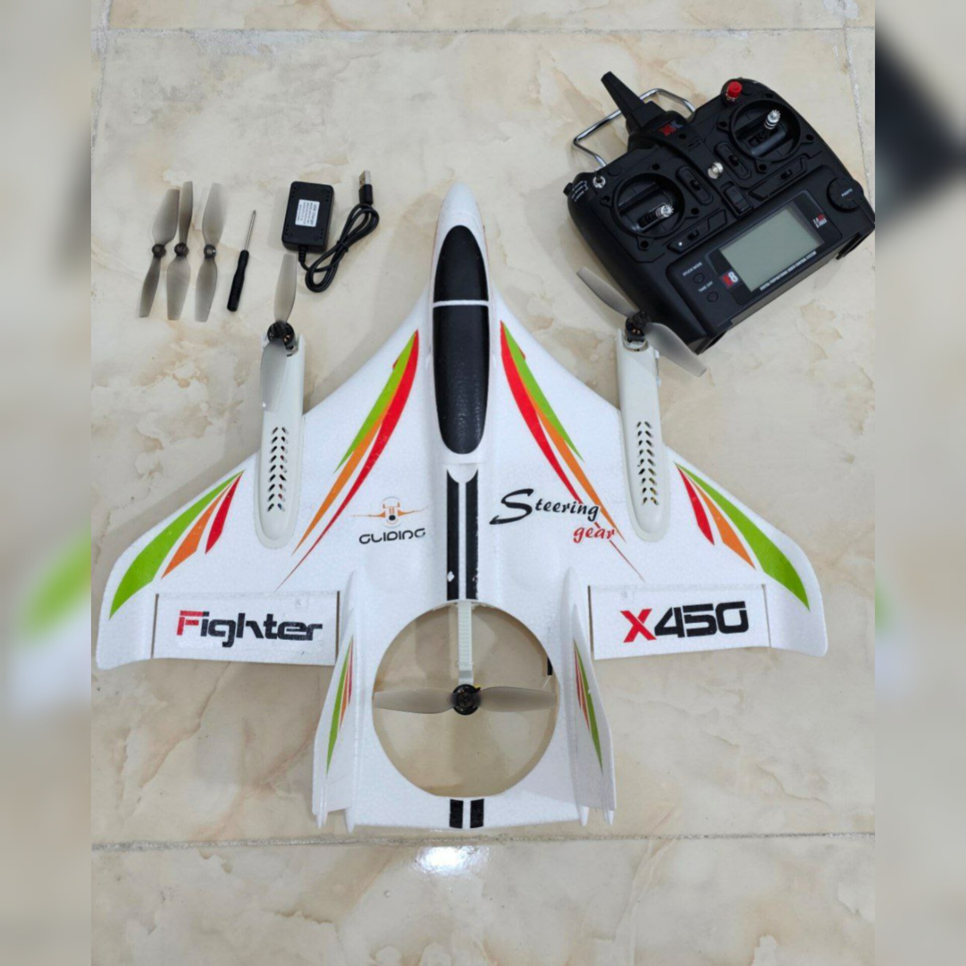 هواپیما کنترلی x450