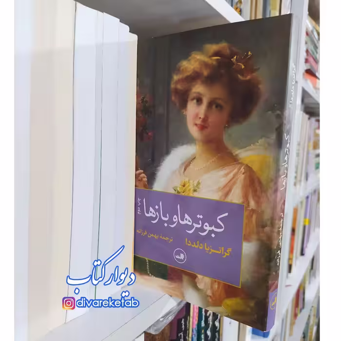 کتاب کبوترها و بازها با تخفیف ویژه چاپ اصل گراتزیا دلددا ترجمه بهمن فرزانه نشر ثالث
