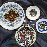 ست بشقاب سفالی