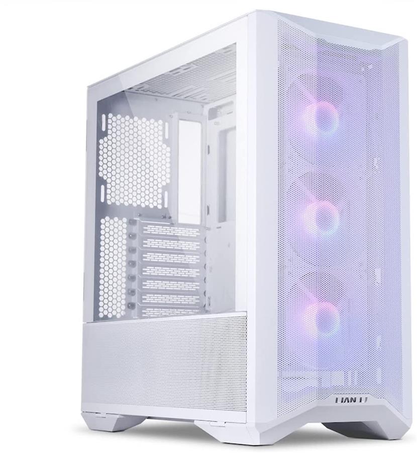 کیس کامپیوتر لیان لی مدل Lancool II Mesh RGB Snow White