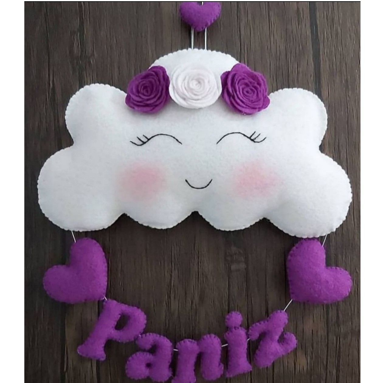 حلقه آویز درب اتاق مدل ابر