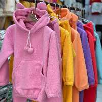 هودی و شلوار بچگانه سایز 50تا 60جنس روباهی 