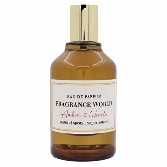 ادو پرفیوم مردانه Fragrance world Amber and neroli حجم 80 میلی لیتر