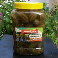 ترشی خیار درشت کبر وزن 1500 گرمی