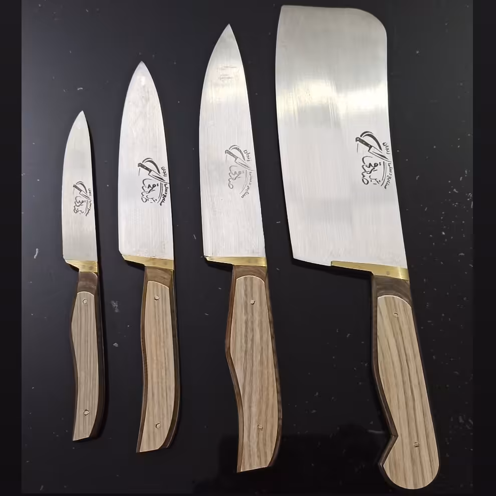 ست چاقو 3تایی همراه ساطور