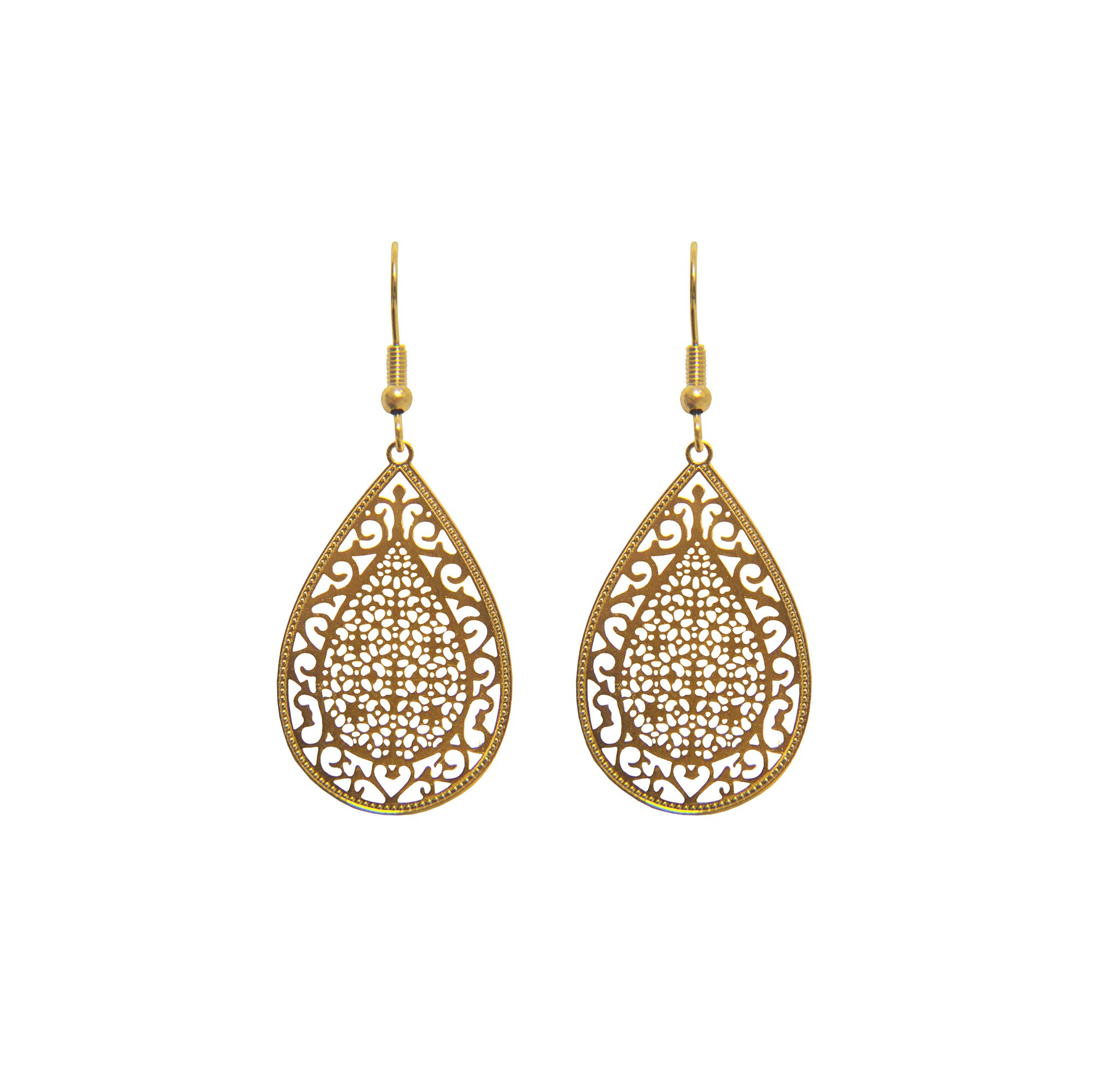 گوشواره زنانه مدل توری کد BD55
