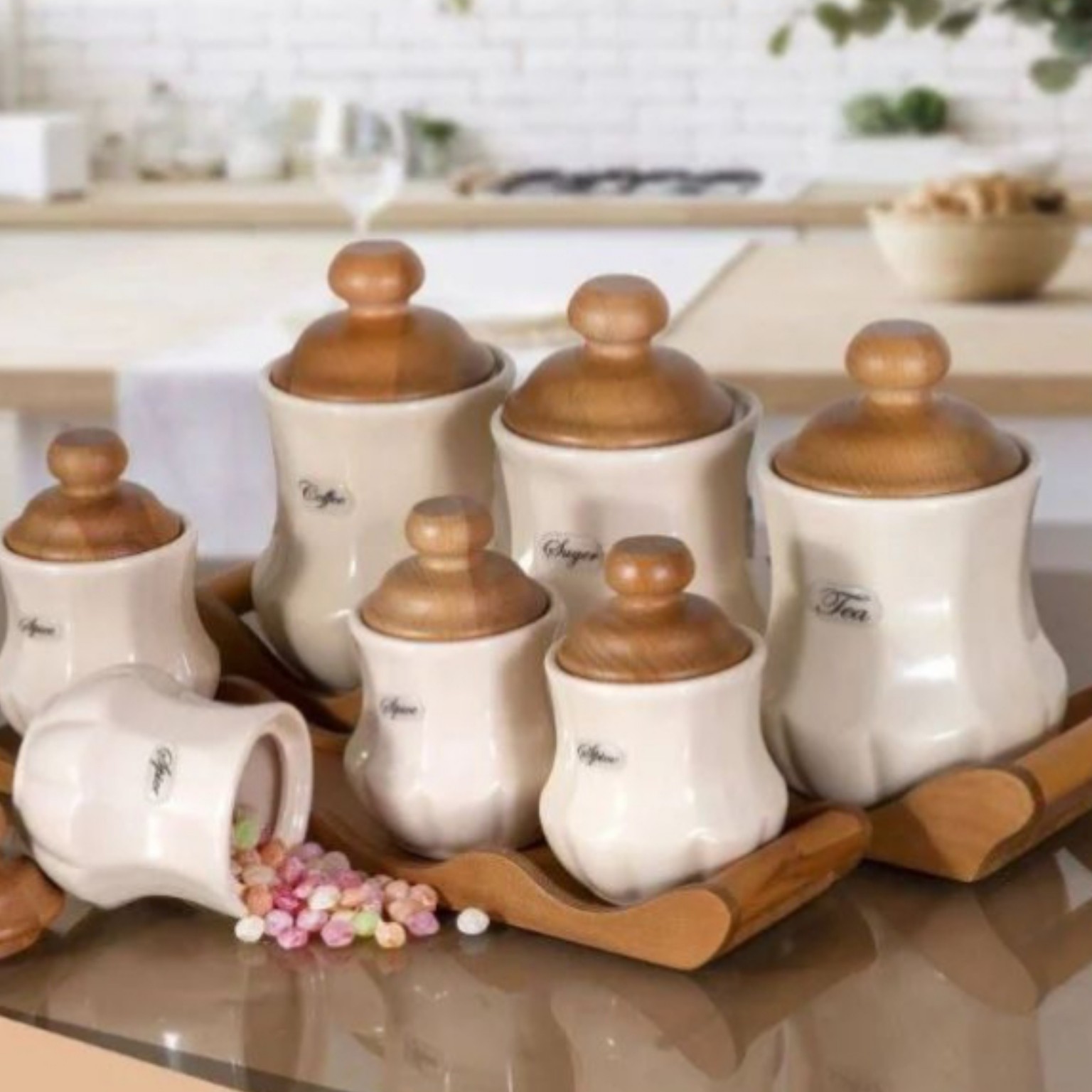 سرویس پاسماوری15 پارچه در رنگ ها و طرح های مختلف 