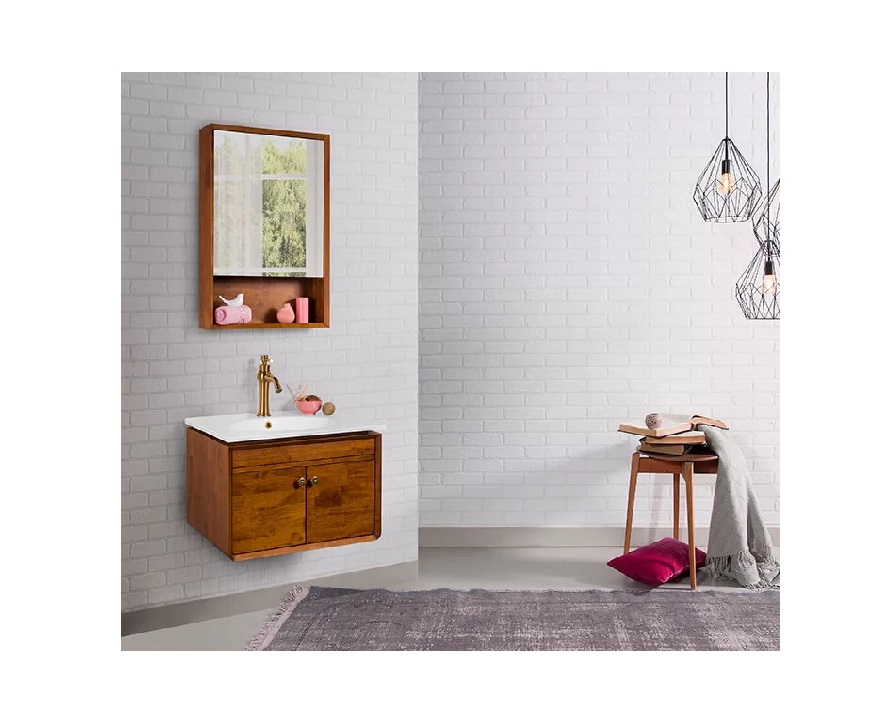 فول ست روشویی کابینتی لوتوس جنس چوب مدل Martin
