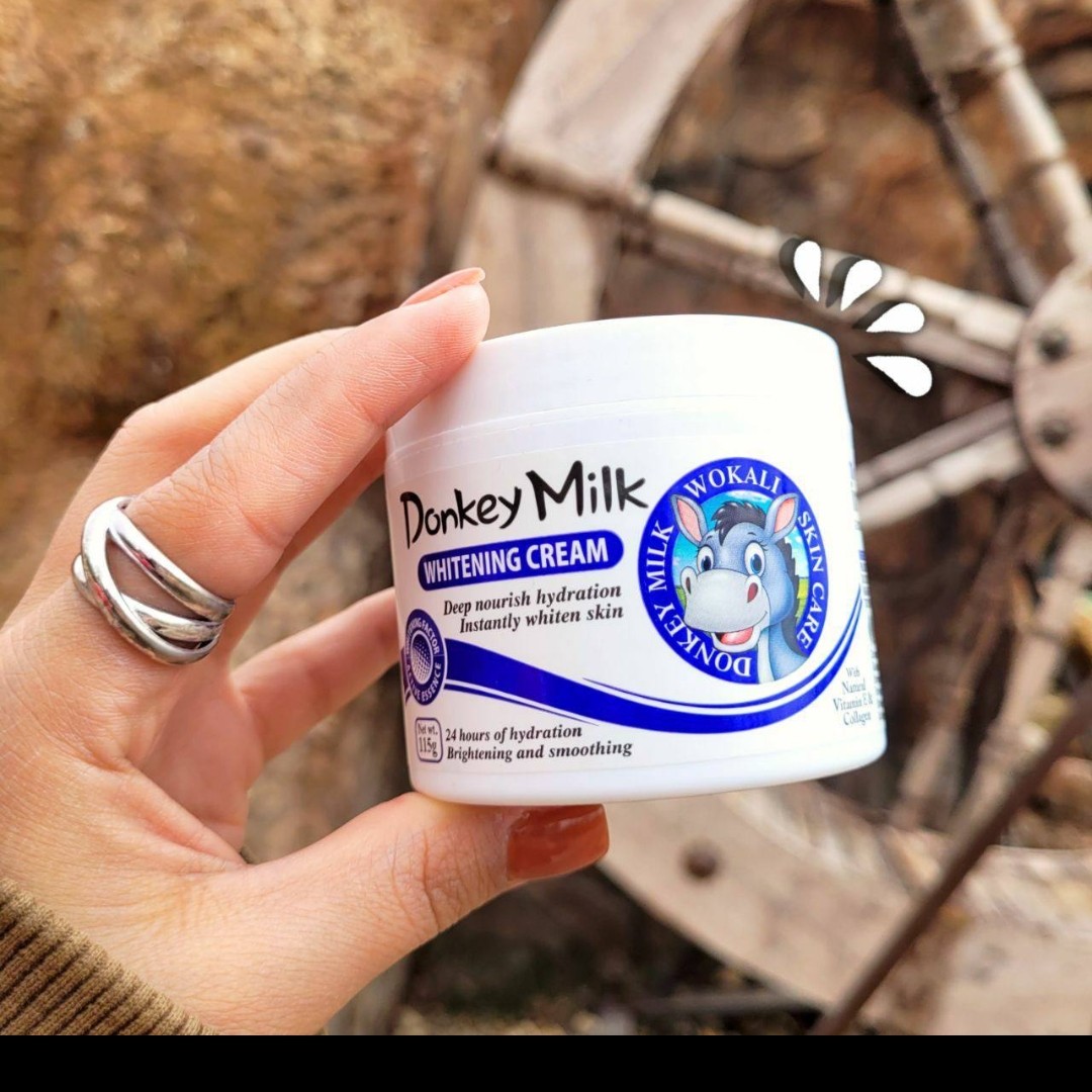 کرم سفید کننده دائمی شیر الاغ Donkey milk