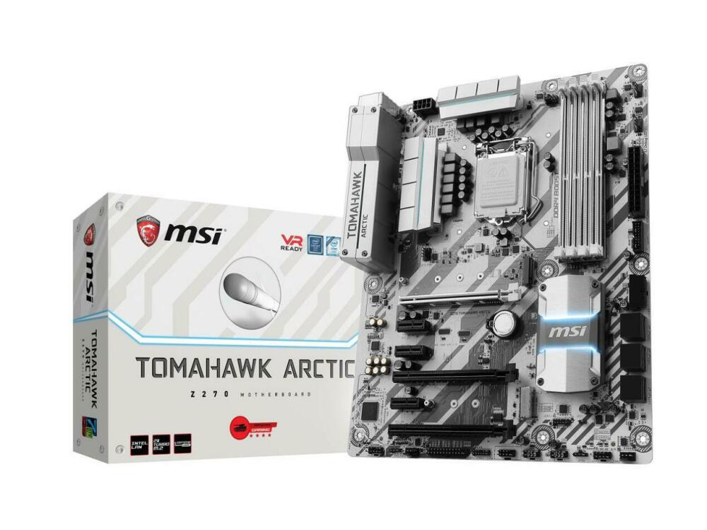 مادربرد ام اس آی Z270 TOMAHAWK ARCTIC