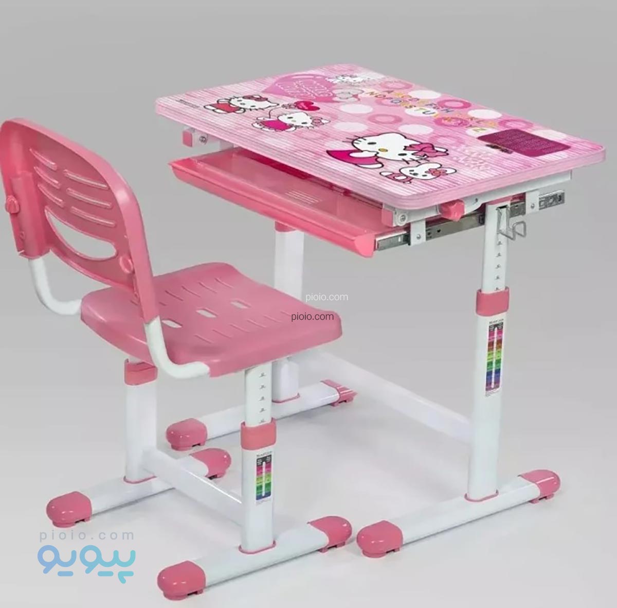 میز تحریر قابل تنظیم کودک طرح کیتی