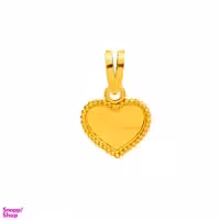 آویز گردنبند طلا 18 عیار زنانه اقلیمه مدل VT1673