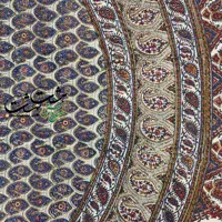 سفره قلمکار  بیضی135 سانت در 2 متر صادراتی برند زابلیان