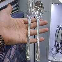 سرویس قاشق و چنگال 24 نفره یونیک 120 پارچه دهنه اروپایی