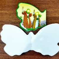 100 عدد دفترچه پروانه ای نقاشی کودک 