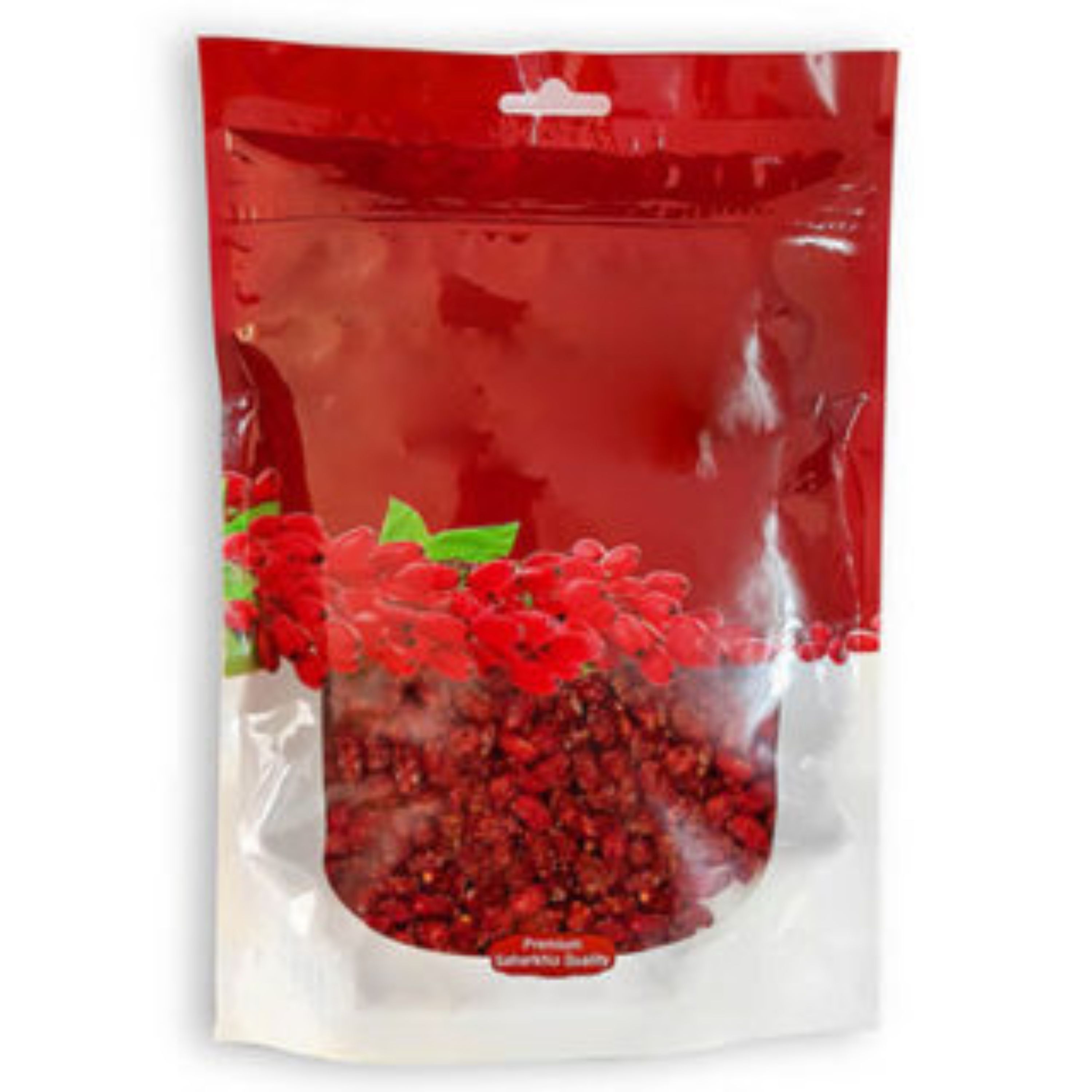 زرشک پفکی لوکس و خوش رنگ بدون دانه های له شده و سیاه در بسته بندی های یک کیلویی 