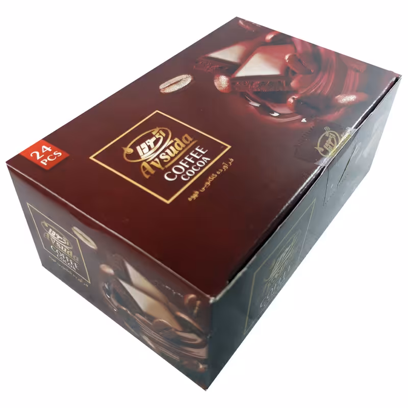 تابلت شکلات قهوه آی سودا-  25 گرم بسته 24 عددی