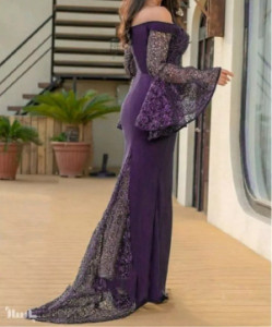 پیراهن شب زنانه کرپ