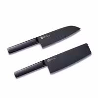 ست 2 عددی چاقوی آشپزخانه شیائومی HuoHou HU0076 Black Kitchen Knife Set
