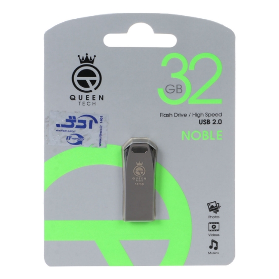 فلش مموری کوئین تک مدل NOBLE USB2.0 ظرفیت 32 گیگابایت