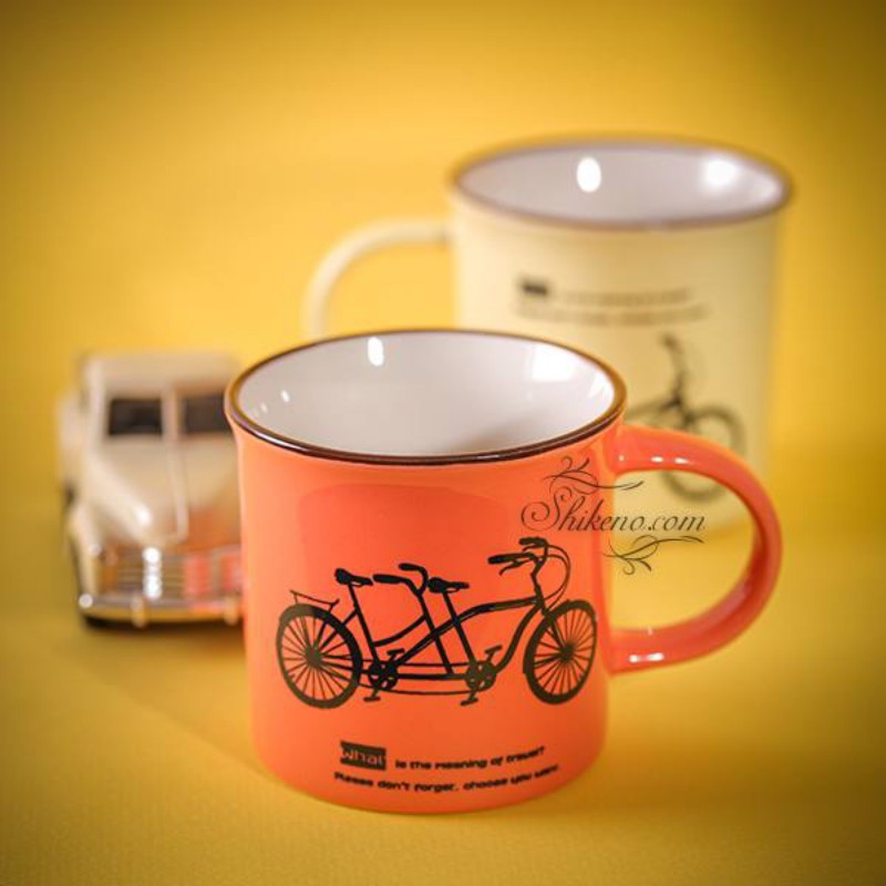 ماگ طرح دوچرخه بزرگ با کیفیت عالی