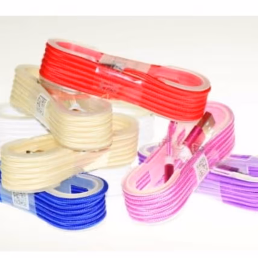 کابل کنفی رنگی  یک مترونیم 