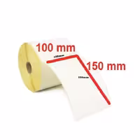 لیبل PVC سایز 100x150 میلی متر