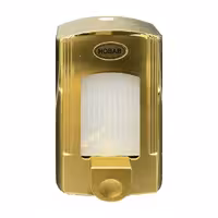 جامایع دستشویی حباب مدل ستاره رنگ طلایی