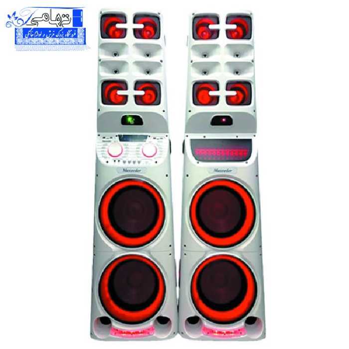 مکسیدر اسپيکر رقص نوردار دو تکه حرفه اي مدل AL 276-LP5