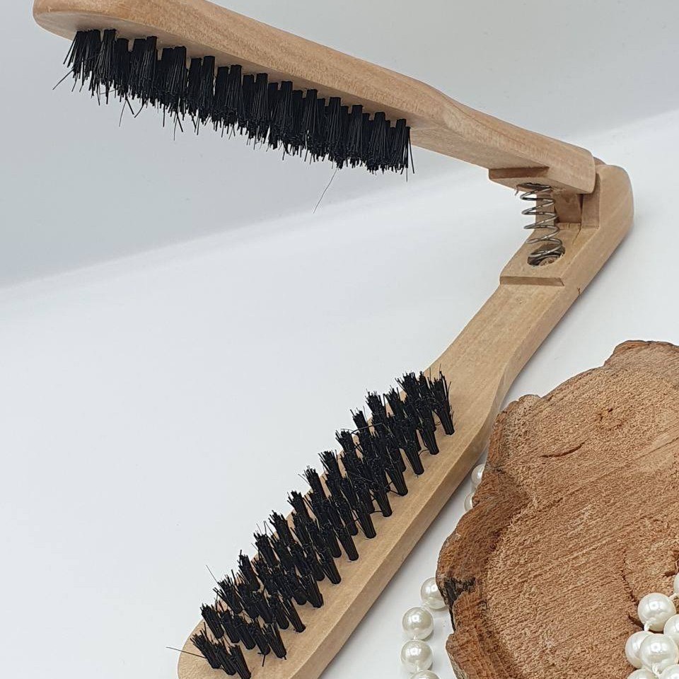 برس دو طرفه چوبی