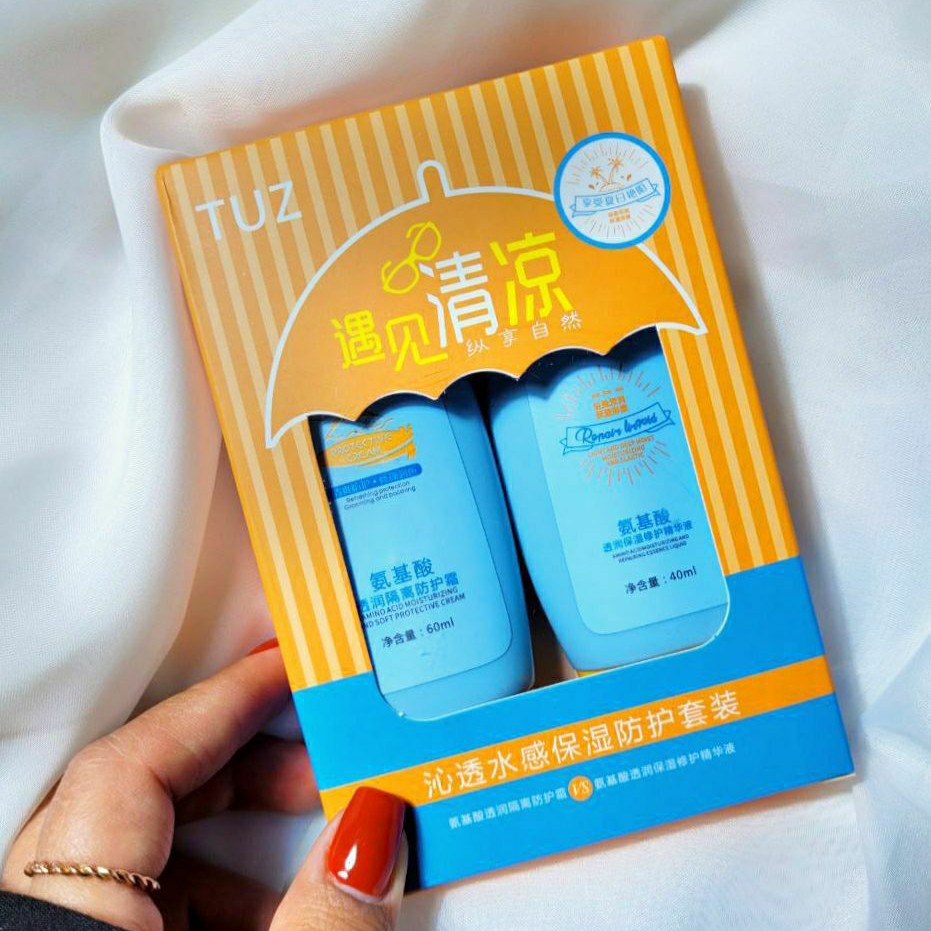 پک ژل اسانس و مرطوب کننده صورت tuz