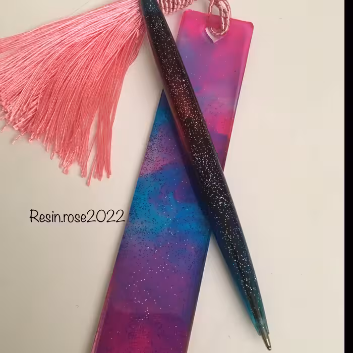 خودکار کهکشانی فانتزی رزینی