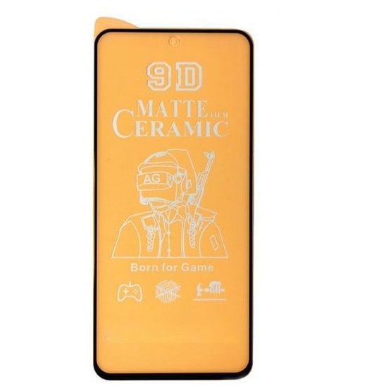 گلس مات سرامیکی شیائومی xiaomi Poco x3 pro محافظ صفحه نمایش پانچ دار  ایکس سه پرو  خشگیر  samsung f62m62 A72 5G poco x4