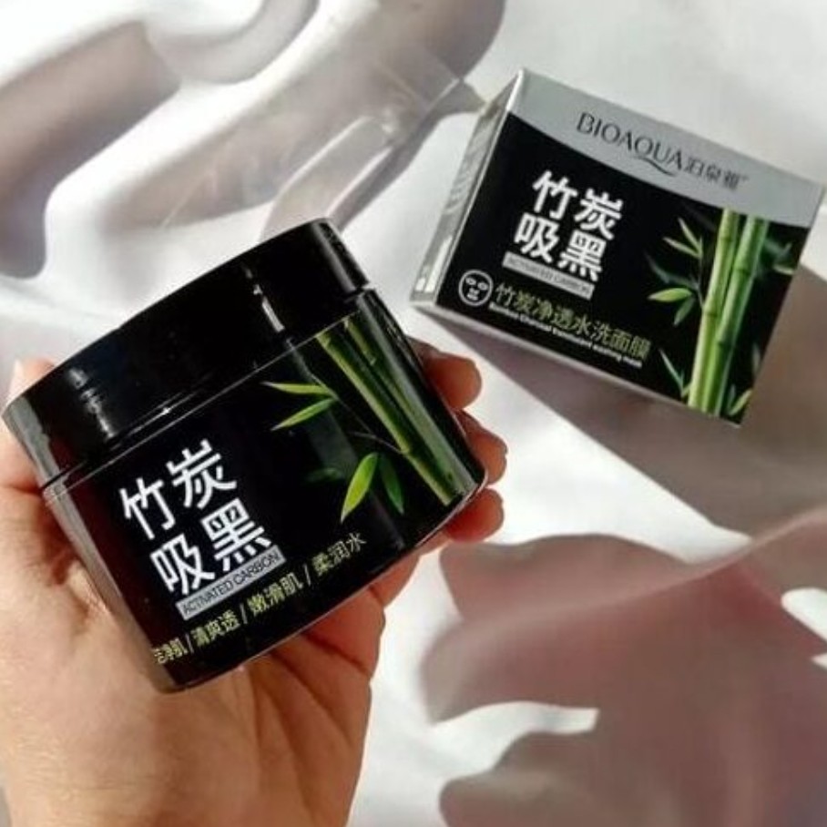 ماسک زغال فعال و بامبو بیواکوا 