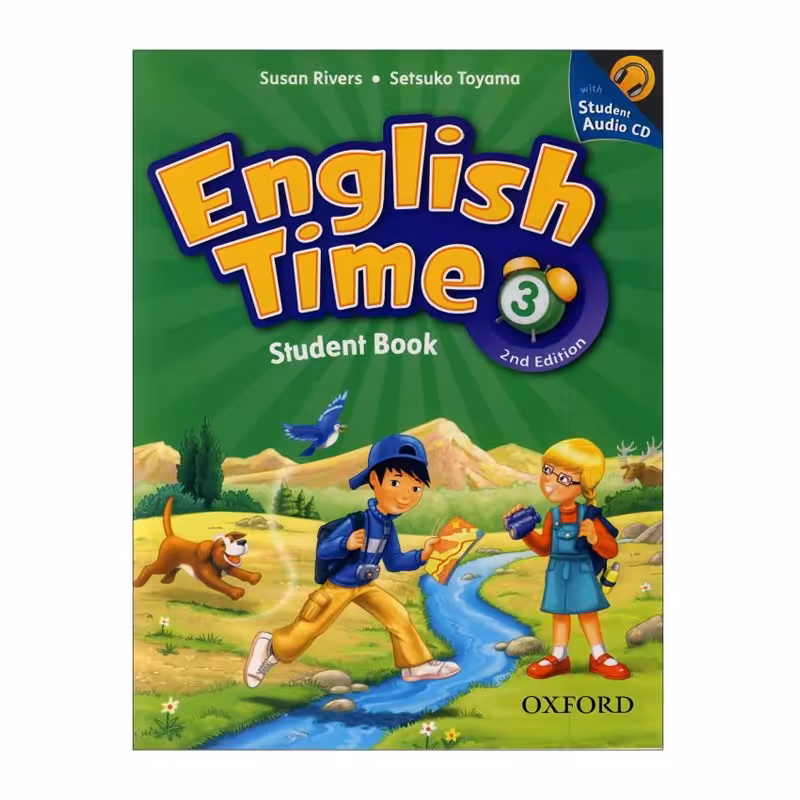 کتاب English time 3 اثر Susan Rivers انتشارات اکسفورد رحلی