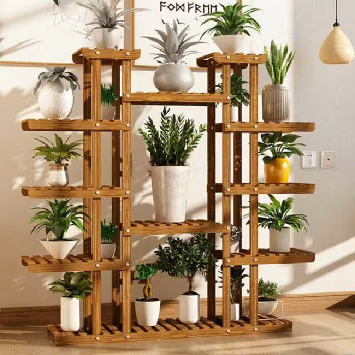 استند چوبی گل سایز متوسط کد 306
