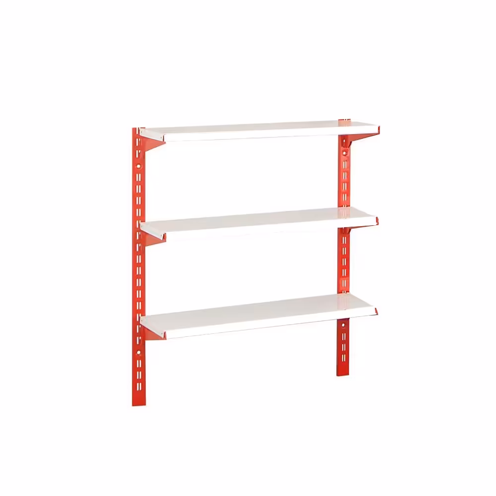 قفسه مدل سوپری 3 طبقه سایز 95x30 پایه 1.5 متری(ارسال پس کرایه و به عهده مشتری)