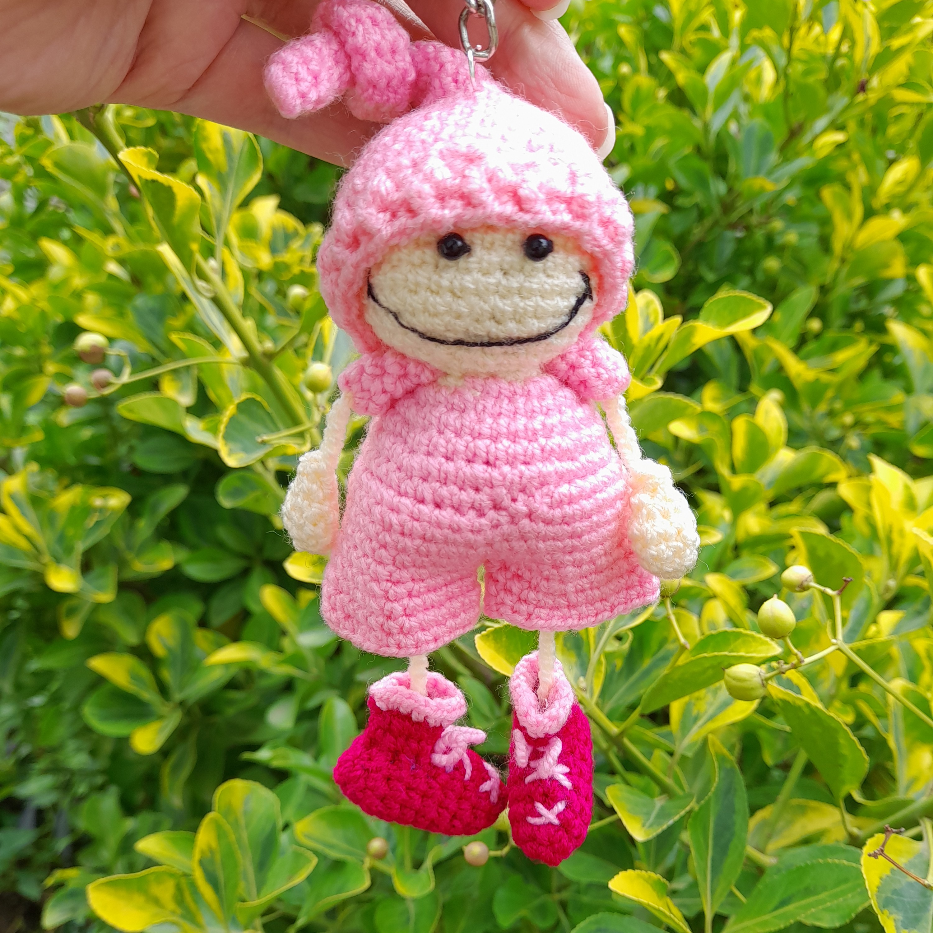 آویزکیف وجاسوئیچی عروسک  اِلف  بانمک کامواایرانی