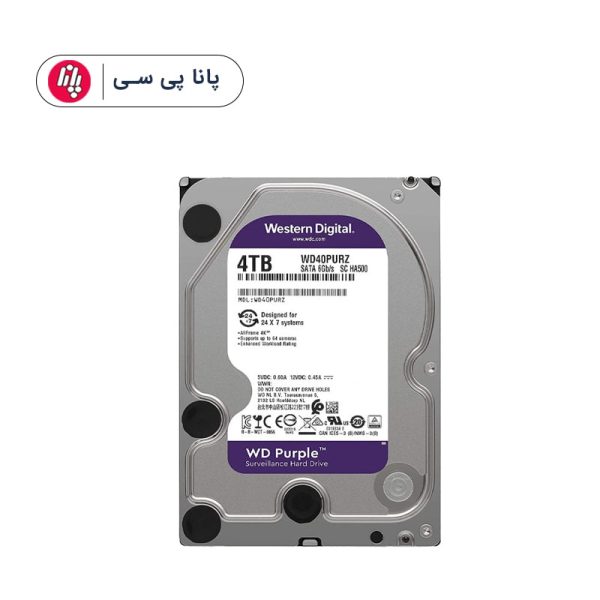 هارد دیسک WD PURPLE WD40PURZ 4TB