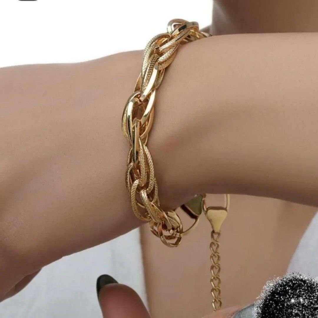 دستبند زنجیری براق