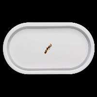 قالب سیلیکونی بیضی لبه دار بزرگ سلنا