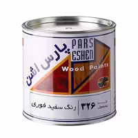 رنگ سفید فوری چوب پارس اشن کد 326