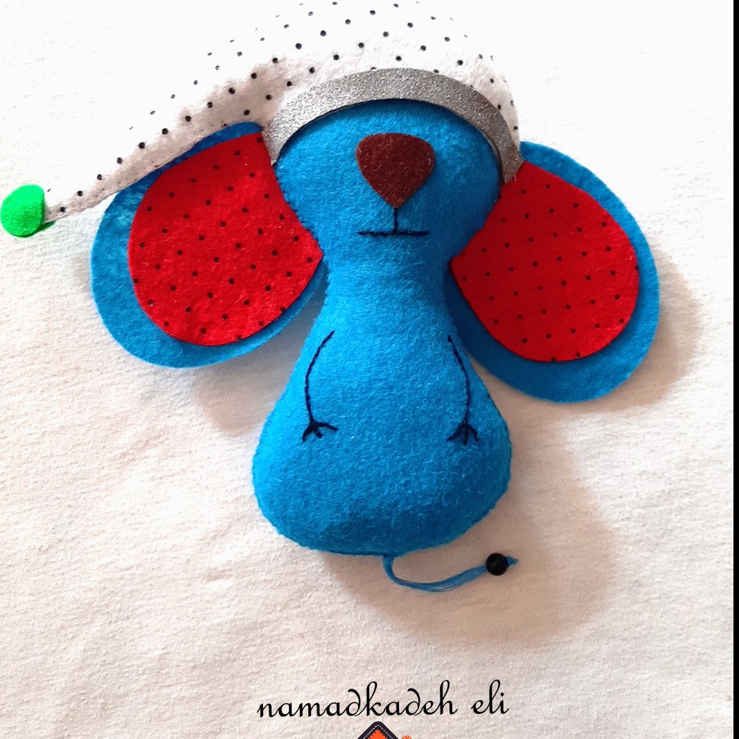 عروسک موش نمدی