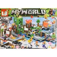 اسباب بازی لگو ماینکرافت 1019 تکه کد LB1105