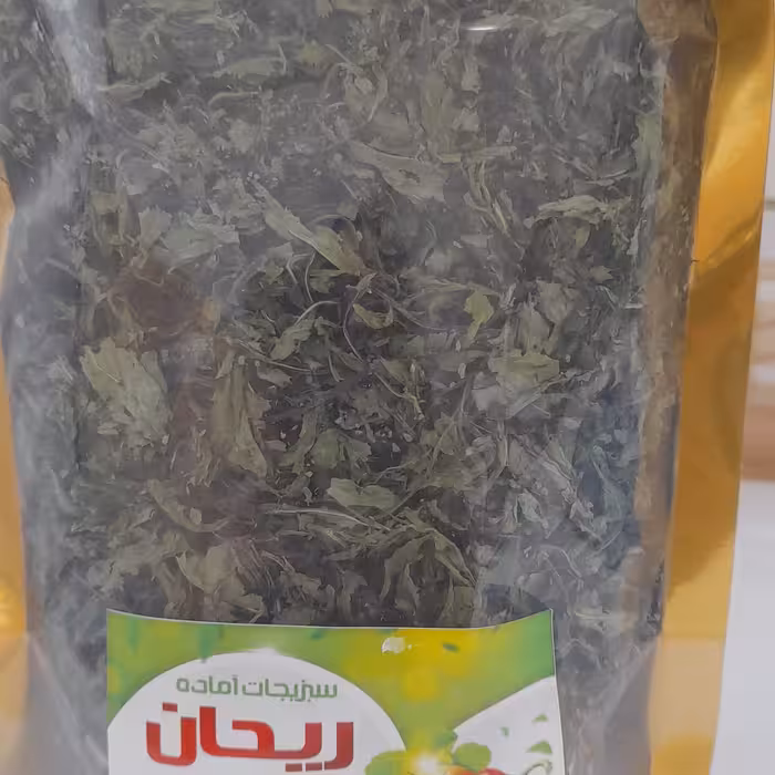 نعنا خشک به صورت پودری شسته شده خانگی