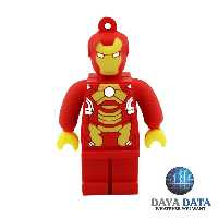 فلش مموری فانتزی دایا دیتا لگو مرد آهنی مدلPC1052-3 ظرفیت32GB-USB2رنگ قرمز