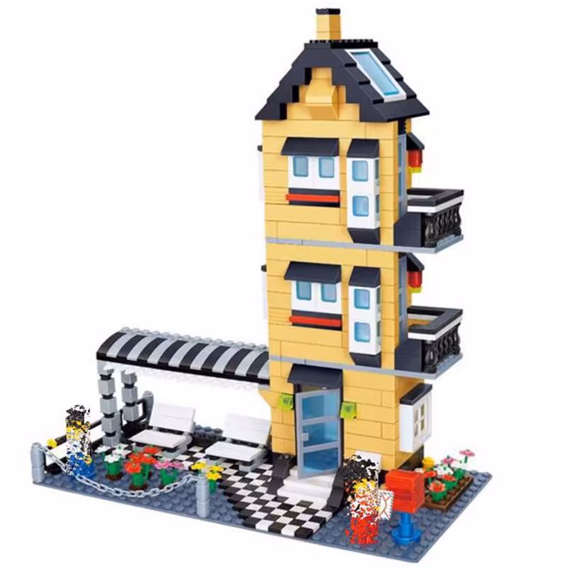 خرید لگو طرح قلعه 546 تکه WANGE کد 32053 CREATION