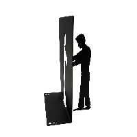 نگه دارنده کتاب دسار مدل پدر  رنگ مشکی