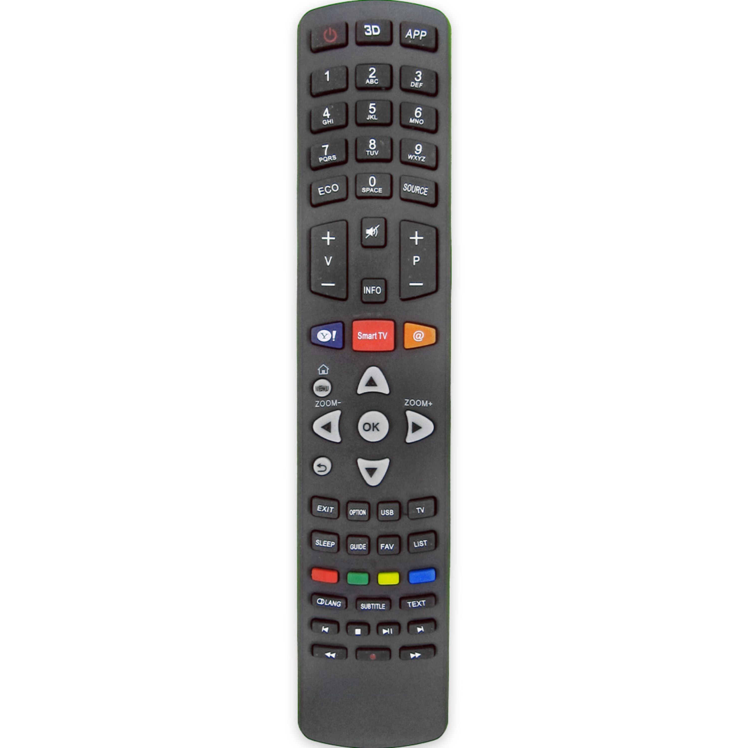 کنترل تلویزیون ال ای دی LED تی سی ال TCL اینترنت دار 