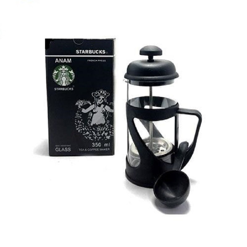  لیوان دمنوش ساز فرنچ پرس 350 میلی لیتر استارباکس - در غرفه مامان گلی